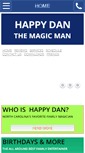 Mobile Screenshot of happydanthemagicman.com